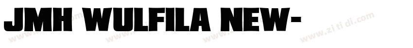 JMH Wulfila New字体转换